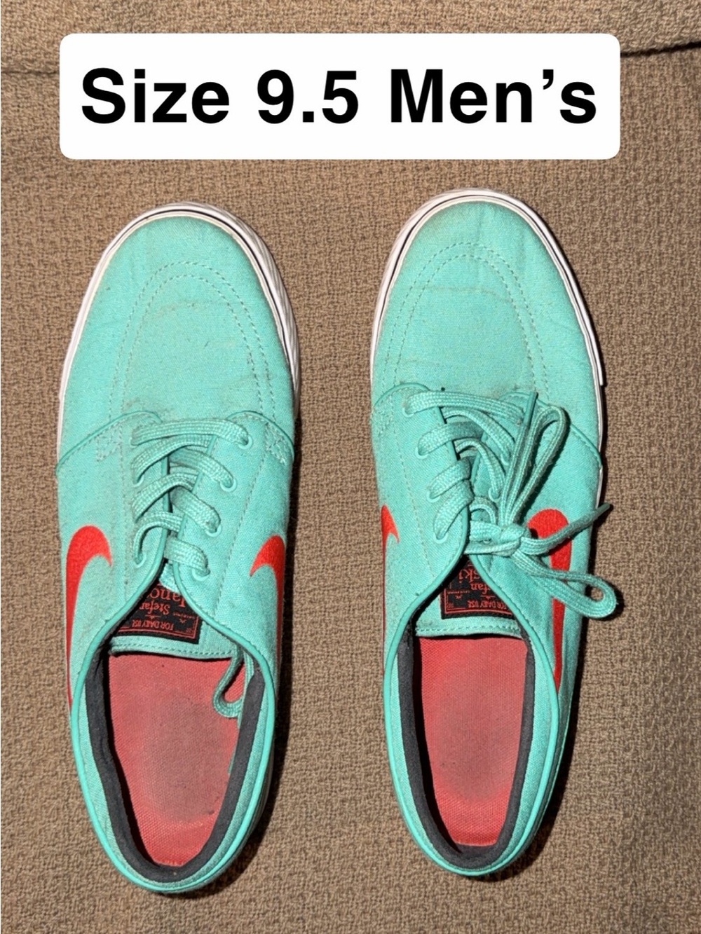 Nike light green Low-Top Sneakers